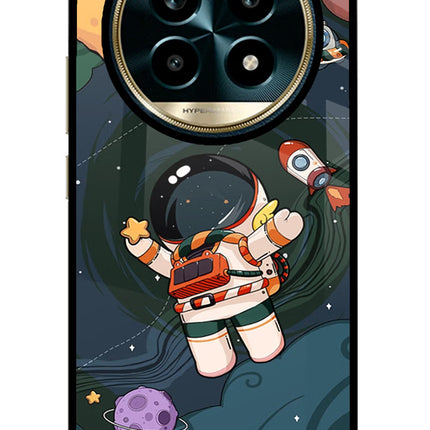 Cartoon Astronaut Realme 13 Pro 5G Glass Case