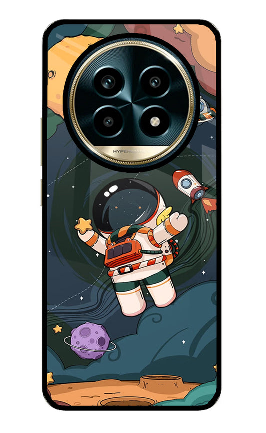 Cartoon Astronaut Realme 13 Pro 5G Glass Case
