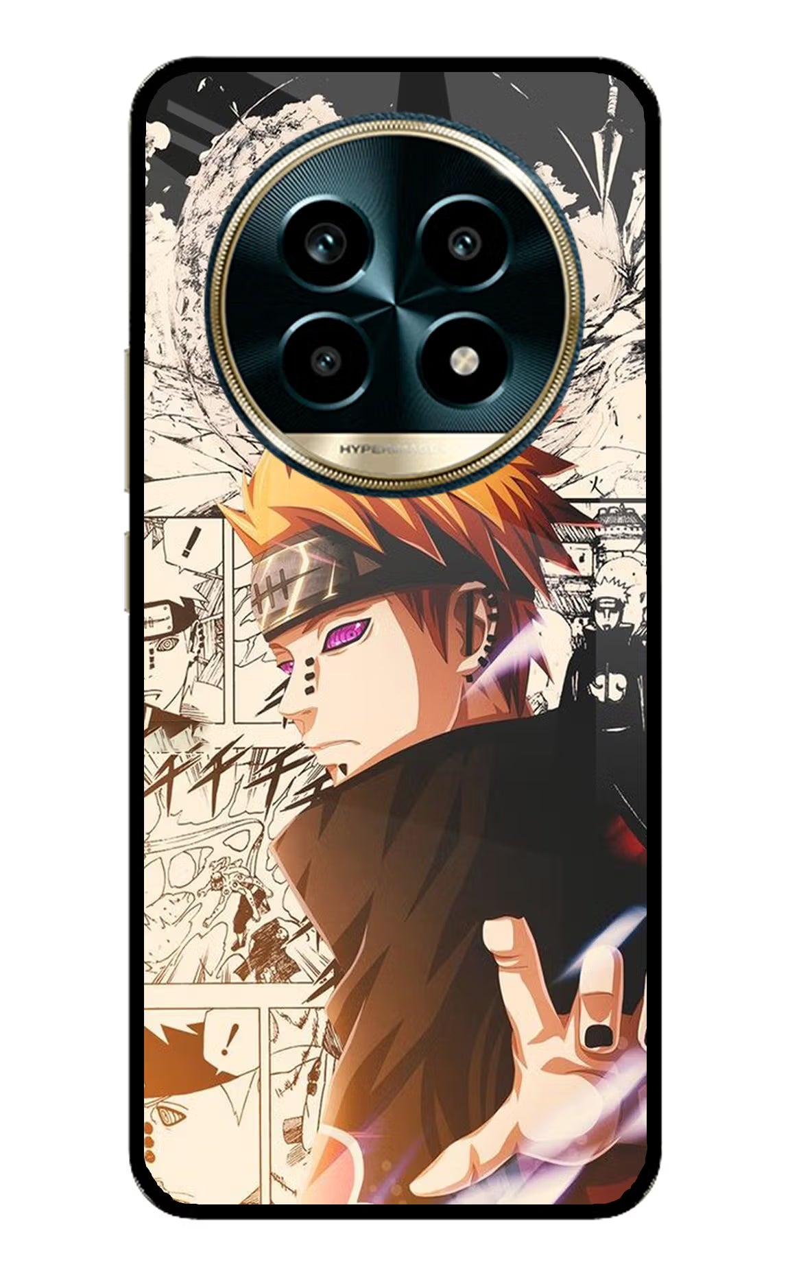 Pain Anime Realme 13 Pro 5G Glass Case Back Cover by Casekaro