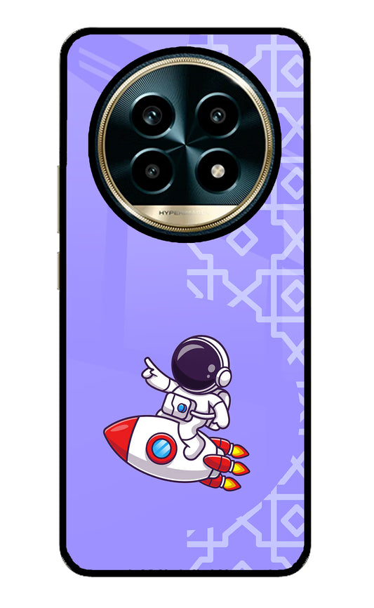 Cute Astronaut Realme 13 Pro 5G Glass Case
