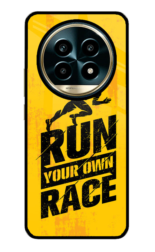 Run Your Own Race Realme 13 Pro 5G Glass Case