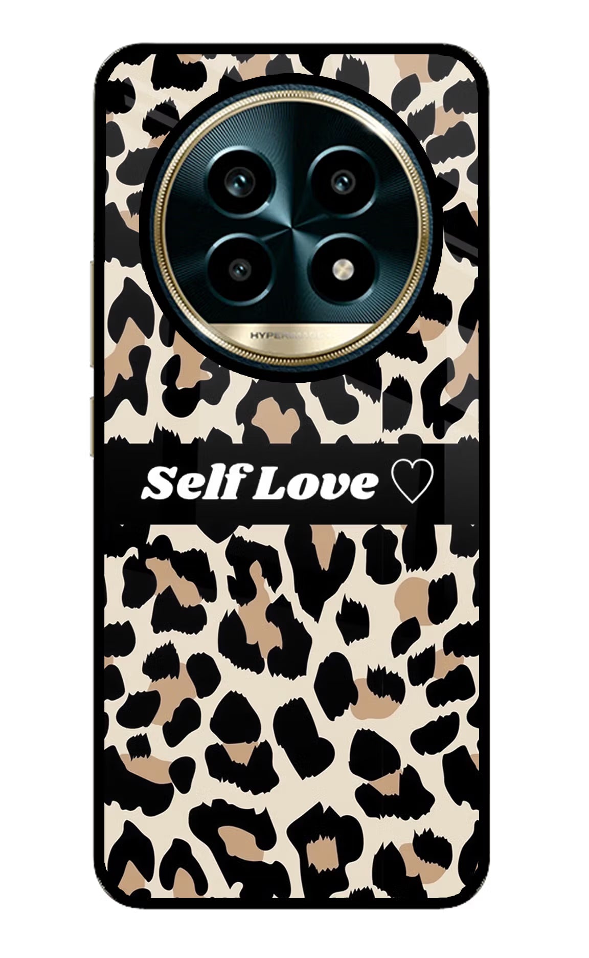 Leopard Print Self Love Realme 13 Pro 5G Glass Case