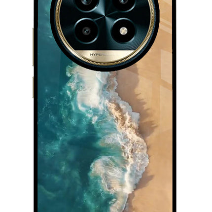Ocean Beach Realme 13 Pro 5G Glass Case