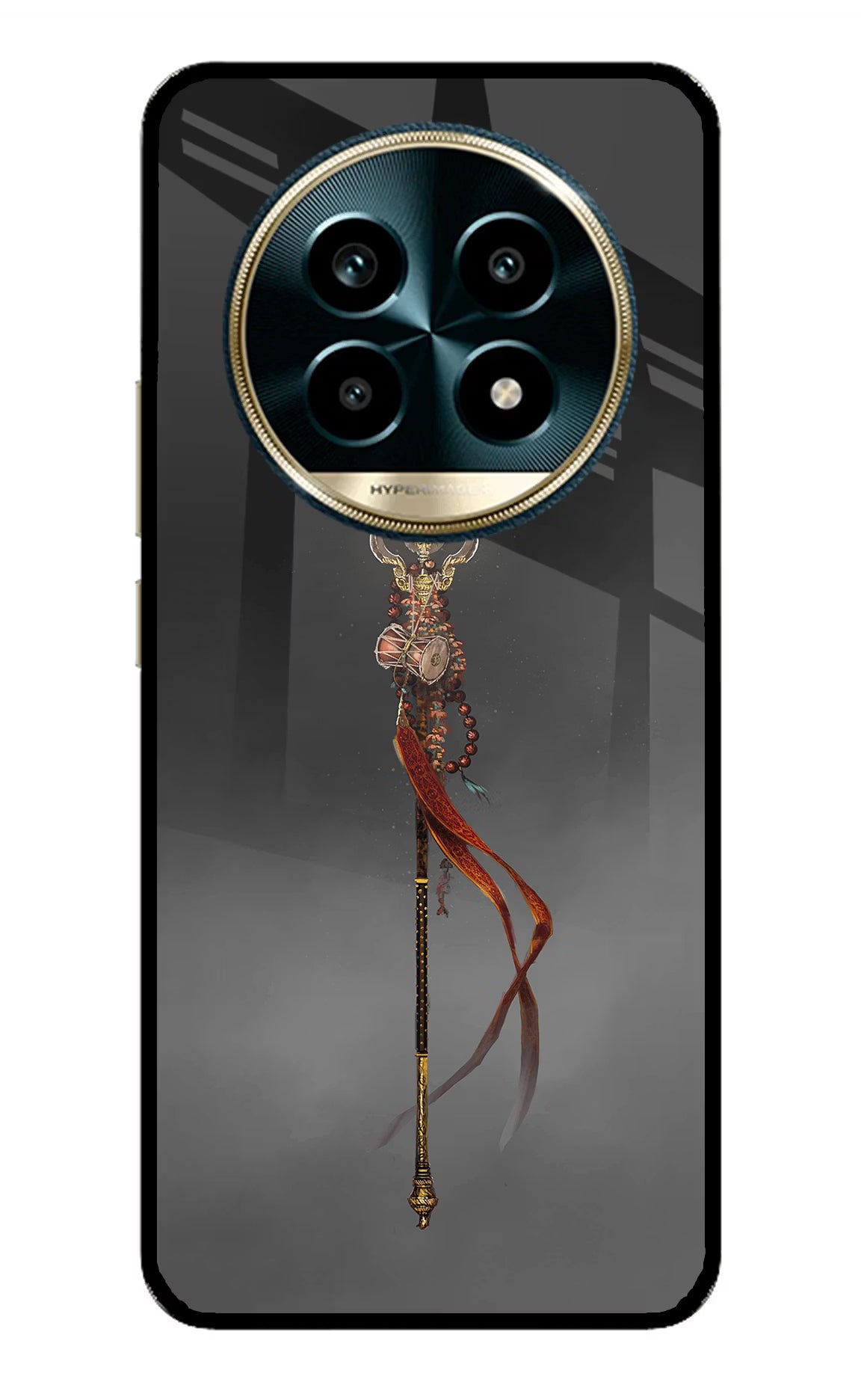 Shiv Trishul Realme 13 Pro 5G Glass Case Back Cover by Casekaro