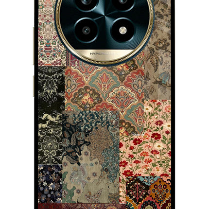 Desi Print Realme 13 Pro 5G Glass Case Back Cover by Casekaro