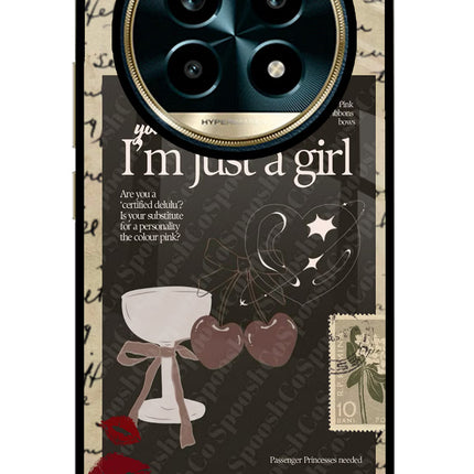 I am just a girl Realme 13 Pro 5G Glass Case