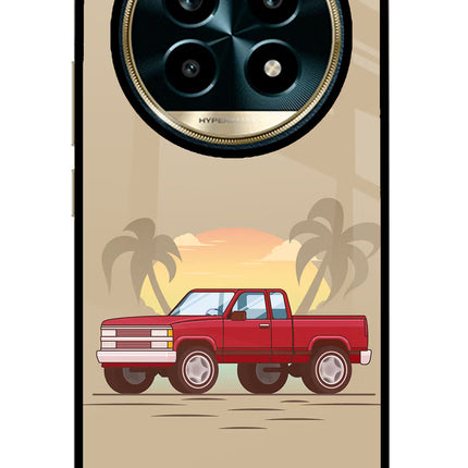 Desert Classic Drive Realme 13 Pro 5G Glass Case