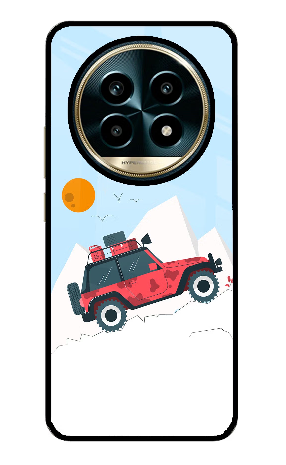 Mountain Trail Beast Realme 13 Pro 5G Glass Case