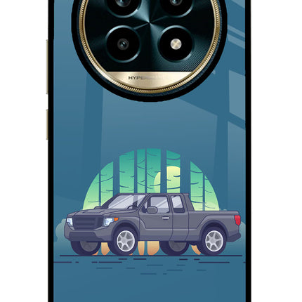 Retro Garage Vibe Realme 13 Pro 5G Glass Case