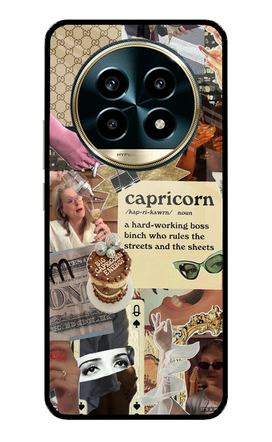 Capricorn Zodiac Realme 13 Pro 5G Glass Case