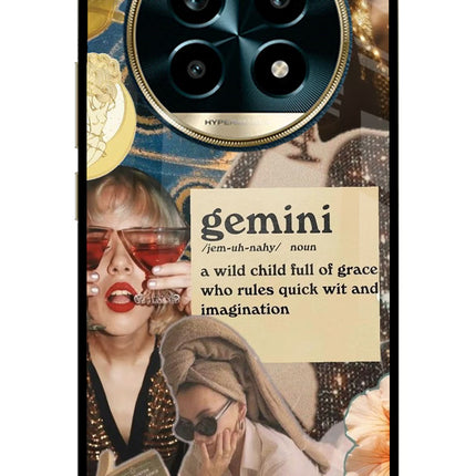 Gemini Zodiac Realme 13 Pro 5G Glass Case