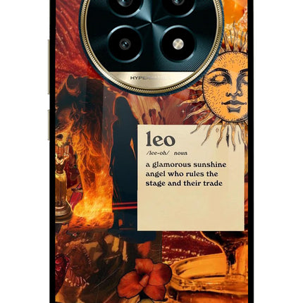 Leo Zodiac Realme 13 Pro 5G Glass Case