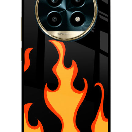 Fired Up – Black Realme 13 Pro 5G Glass Case