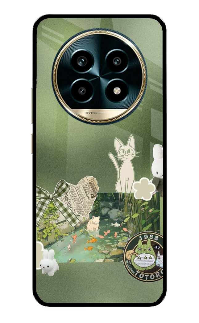 Aesthetic anime Realme 13 Pro 5G Glass Case