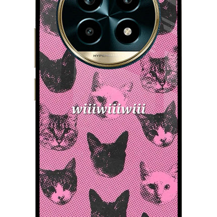 Pink Cats Realme 13 Pro 5G Glass Case