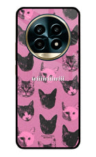 Pink Cats Realme 13 Pro 5G Glass Case