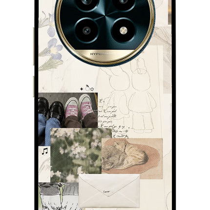 Soft Aesthetic Realme 13 Pro 5G Glass Case