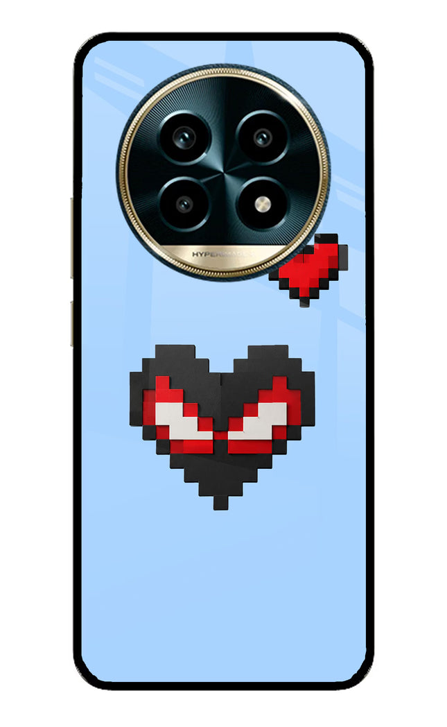 Peter Heart Realme 13 Pro 5G Glass Case