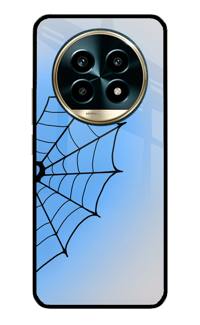 Blue Web Realme 13 Pro 5G Glass Case
