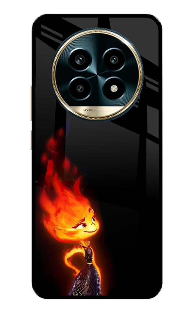 Ember Flame Realme 13 Pro 5G Glass Case