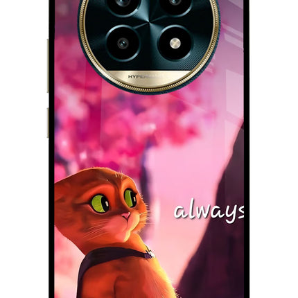 Always Cat Realme 13 Pro 5G Glass Case