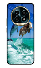 Dolphin vs Cow Realme 13 Pro 5G Glass Case