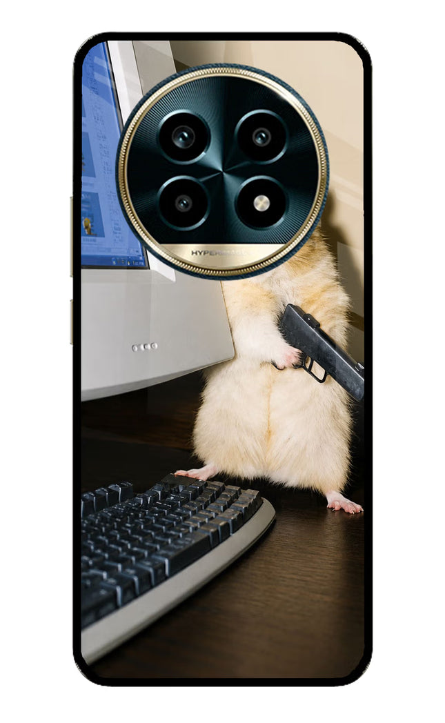 Hacker Hamster Realme 13 Pro 5G Glass Case