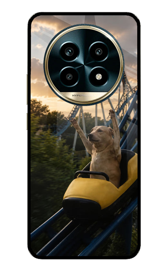 Rollercoaster Dog Realme 13 Pro 5G Glass Case