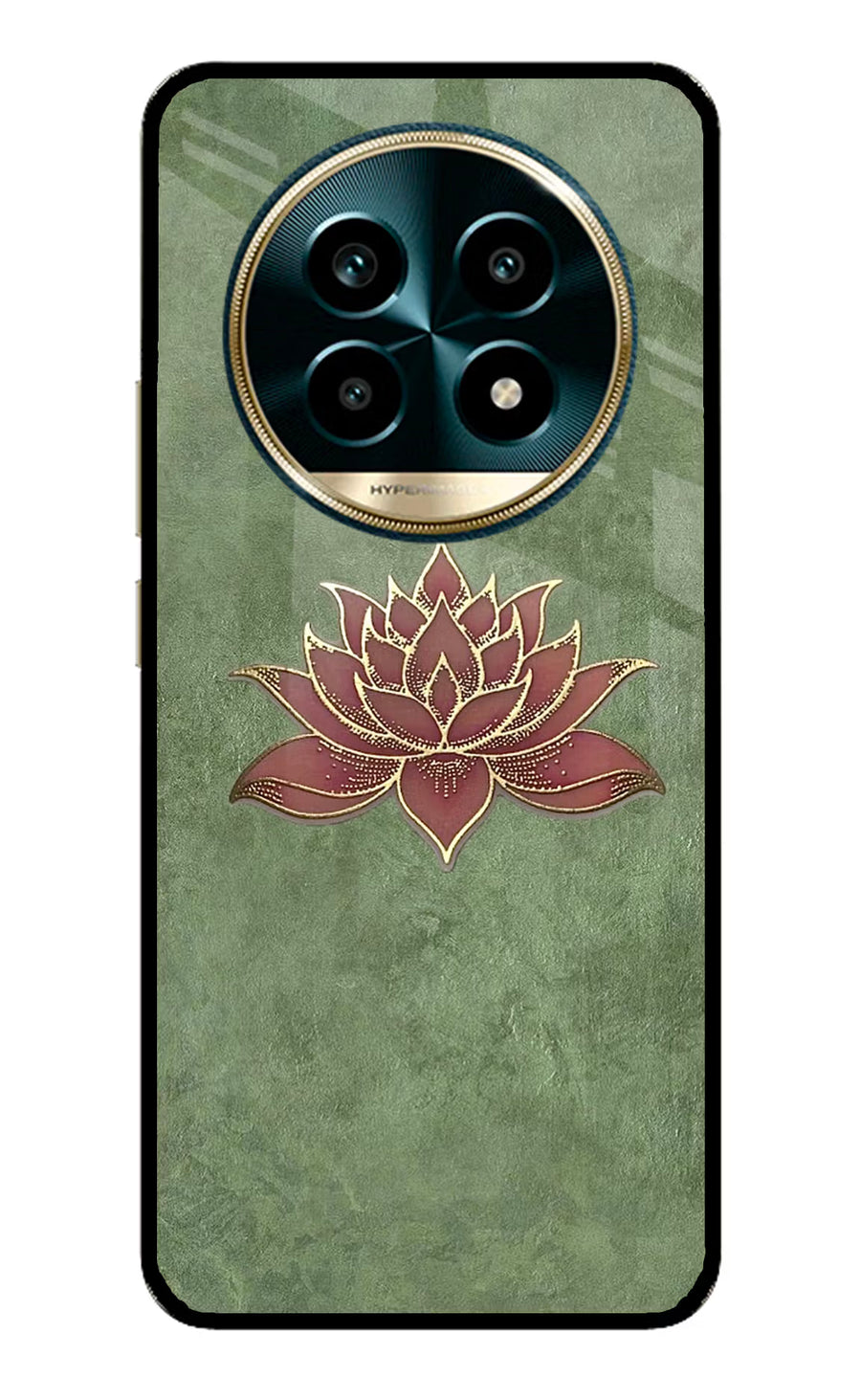 Lotus Grace Realme 13 Pro 5G Back Cover, Glass case