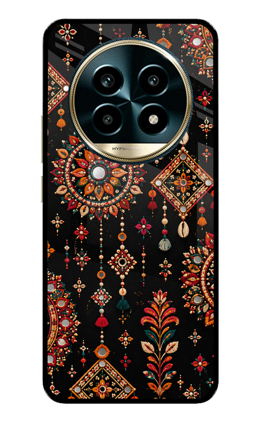 Boho Noir Realme 13 Pro 5G Back Cover, Glass case