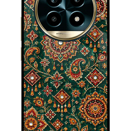 Green Pataka Realme 13 Pro 5G Glass Case