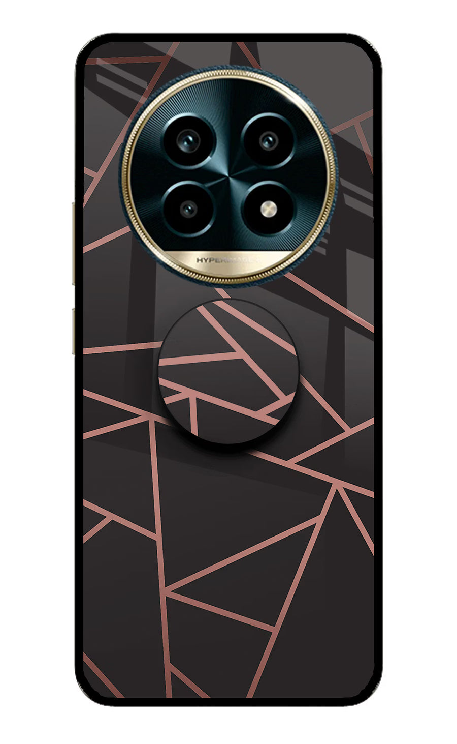 Geometric Pattern Realme 13 Pro 5G Pop Case, Metal case