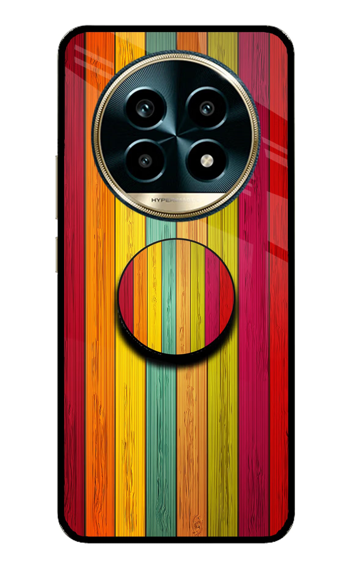 Multicolor Wooden Realme 13 Pro 5G Pop Case by Casekaro