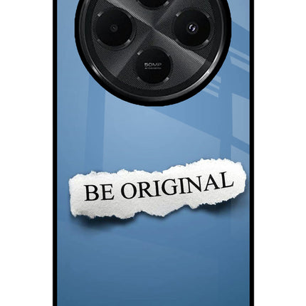 Be Original Redmi A4 5G Glass Case Back Cover by Casekaro