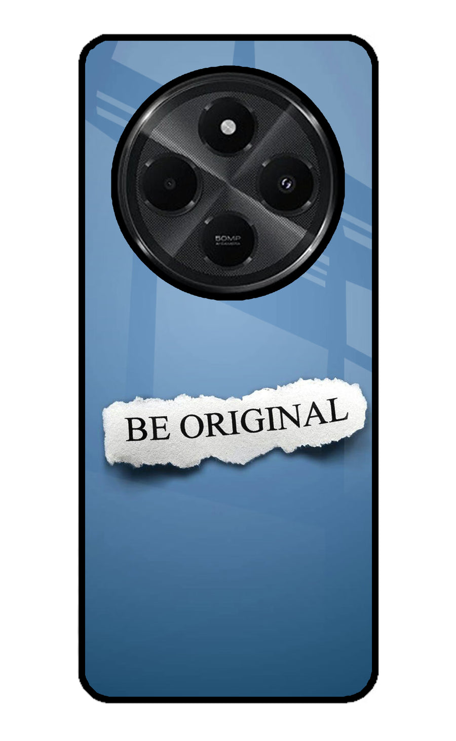 Be Original Redmi A4 5G Back Cover, Glass case