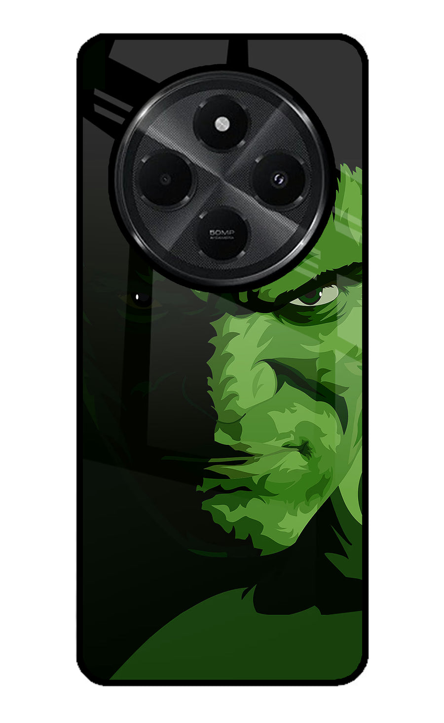 HULK Redmi A4 5G Back Cover, Glass case