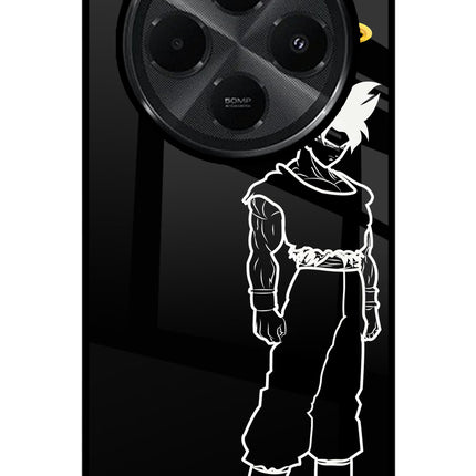 DBS Character Redmi A4 5G Glass Case Back Cover by Casekaro