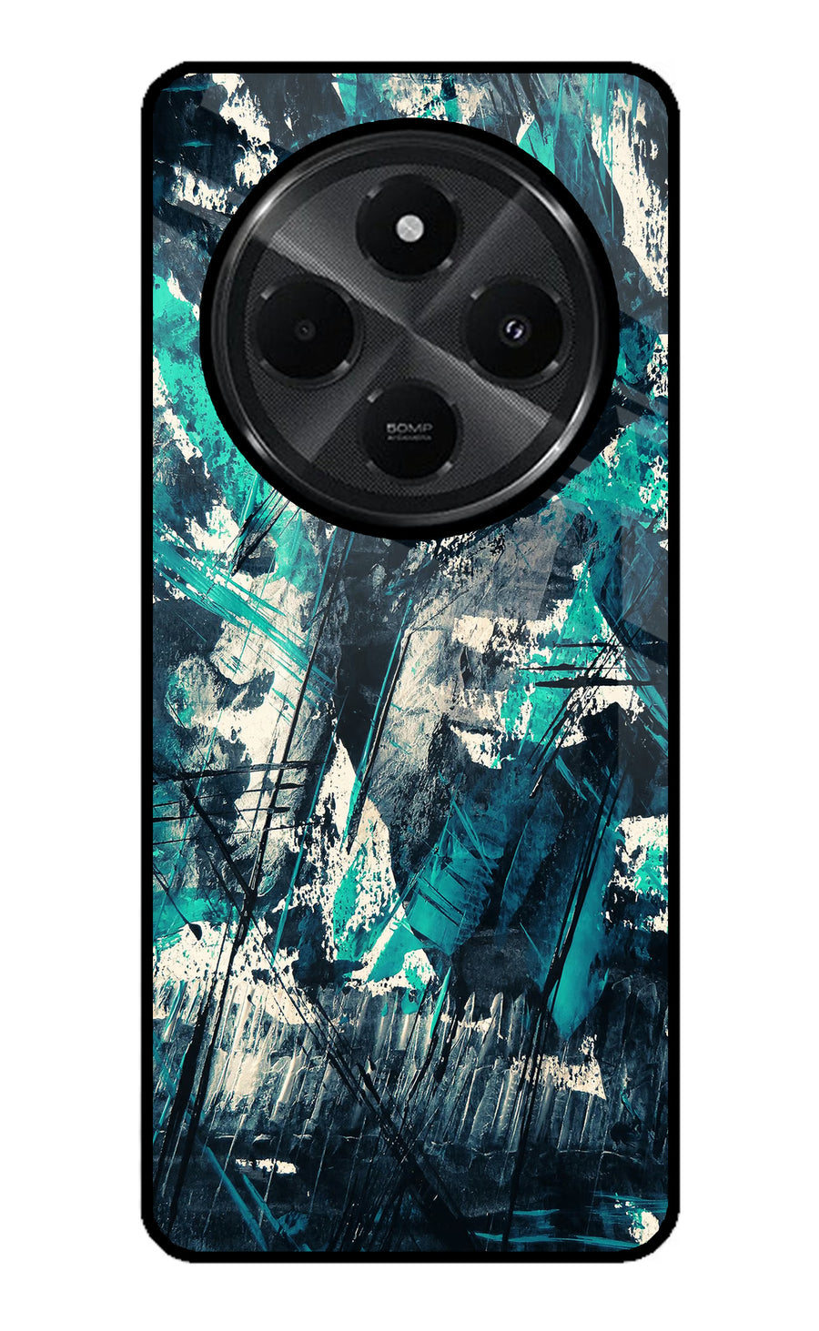 Artwork Redmi A4 5G Back Cover, Glass case