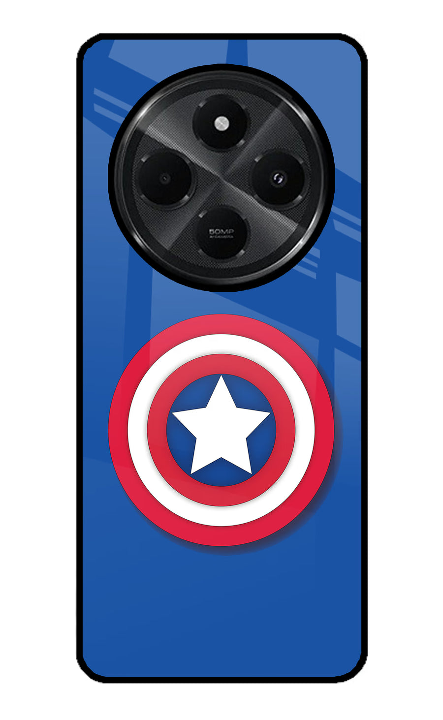 Shield Redmi A4 5G Back Cover, Glass case