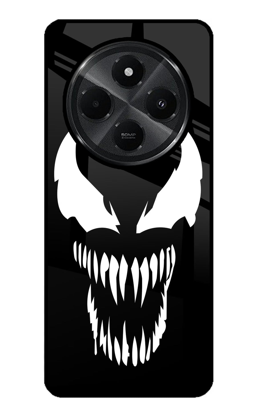 Venom Redmi A4 5G Back Cover, Glass case