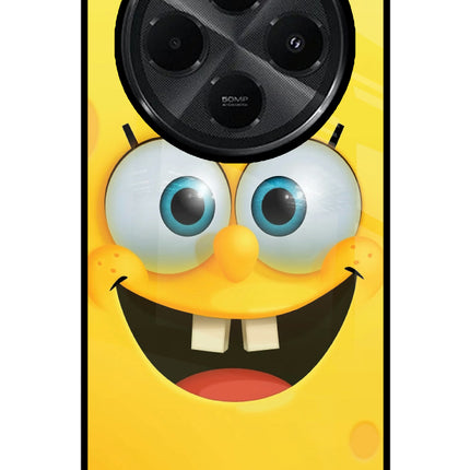 Sponge 1 Redmi A4 5G Glass Case Back Cover by Casekaro