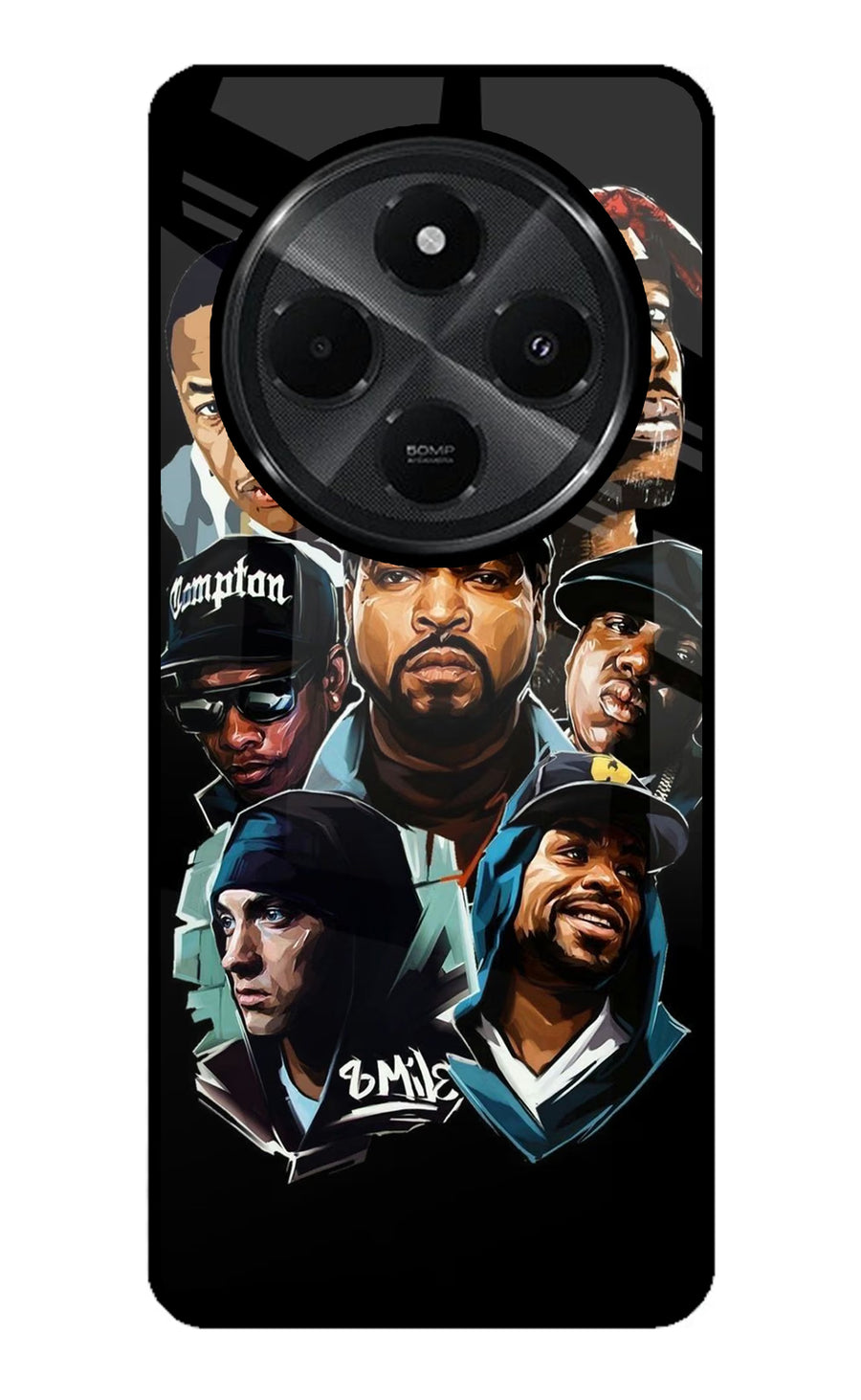 Rappers Redmi A4 5G Back Cover, Glass case