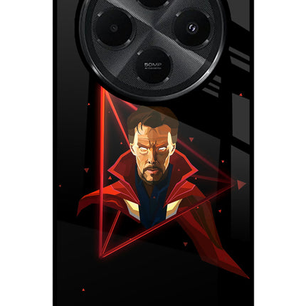 Doctor Ordinary Redmi A4 5G Glass Case Back Cover by Casekaro