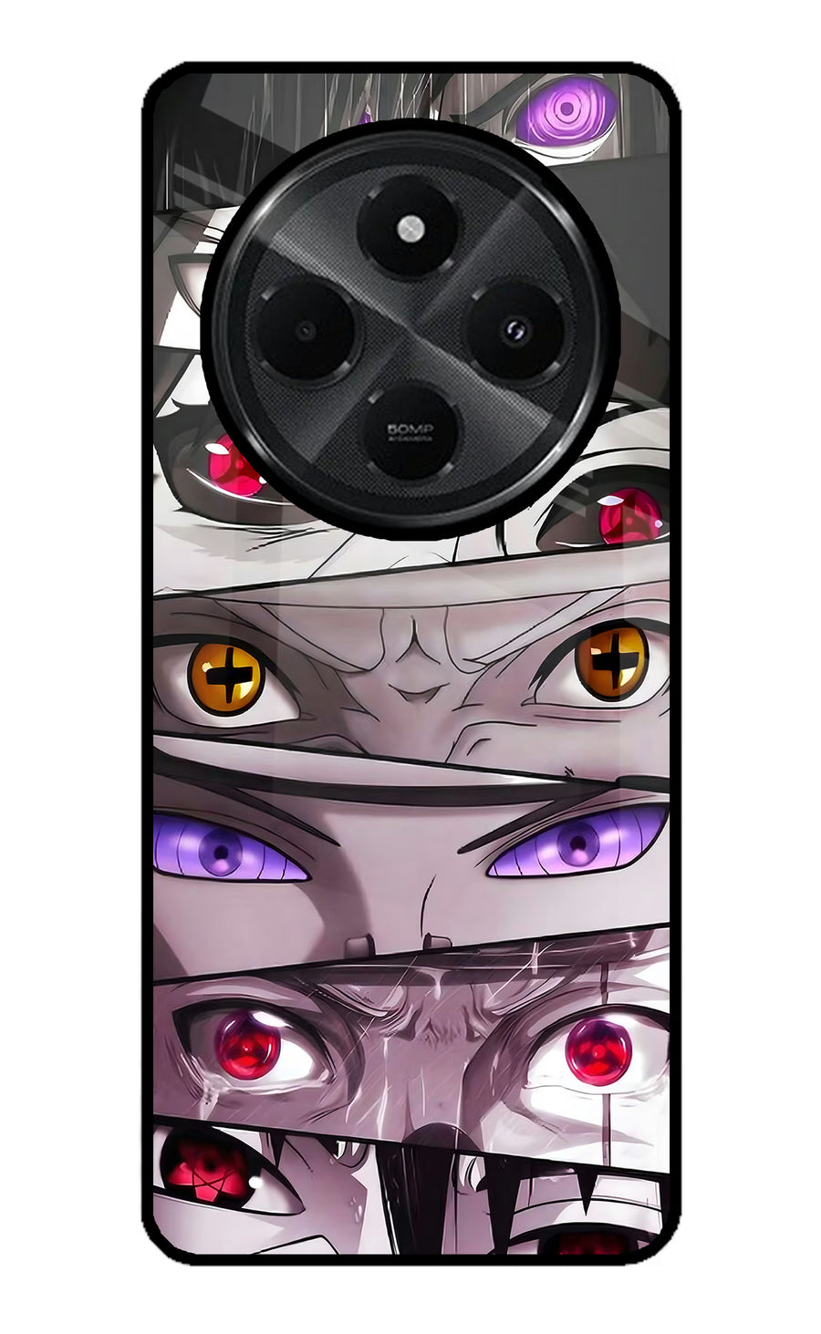 Naruto Anime Redmi A4 5G Back Cover, Glass case