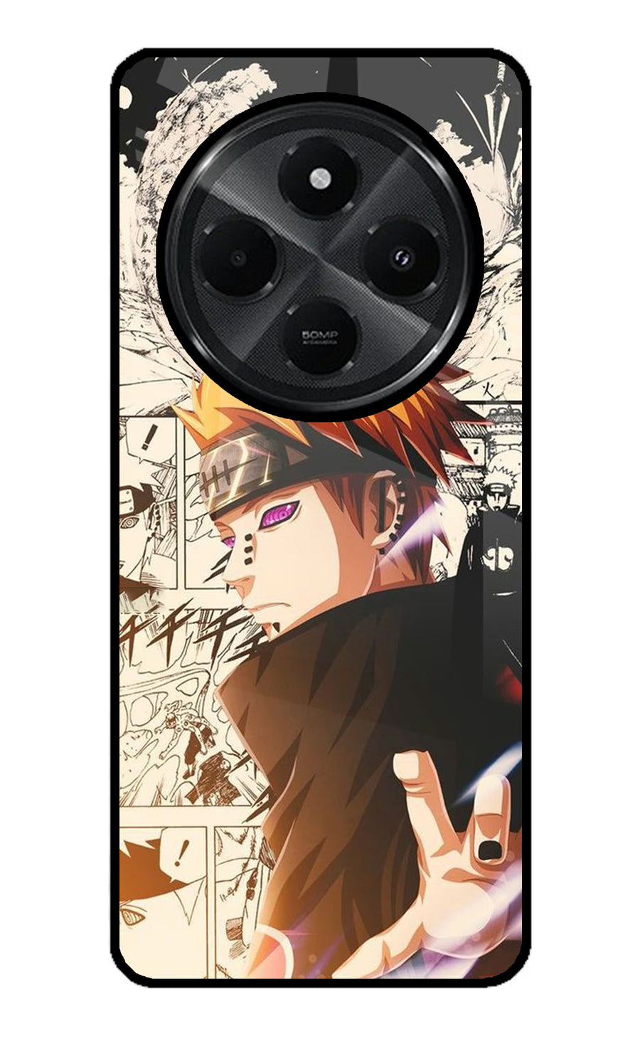 Pain Anime Redmi A4 5G Back Cover, Glass case