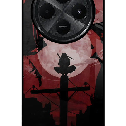 Naruto Anime Redmi A4 5G Glass Case Back Cover by Casekaro