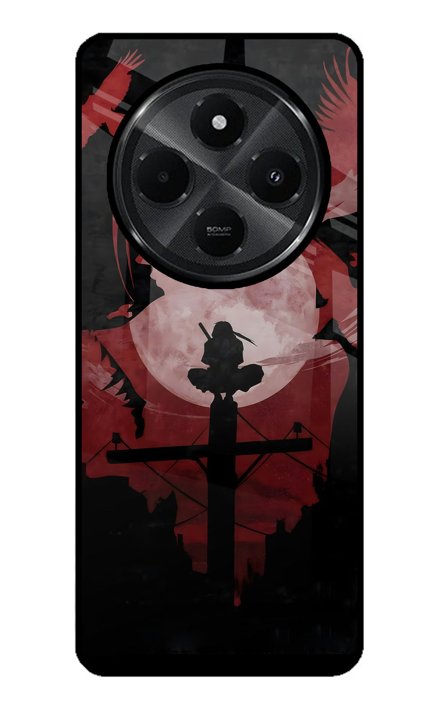 Naruto Anime Redmi A4 5G Back Cover, Glass case