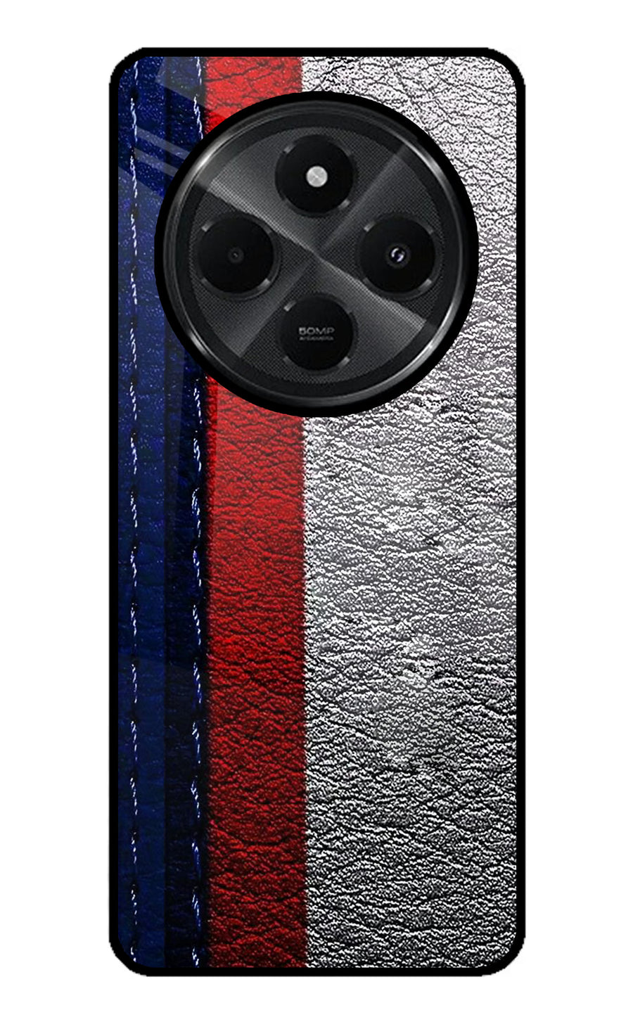 BMW Stripes Redmi A4 5G Back Cover, Glass case