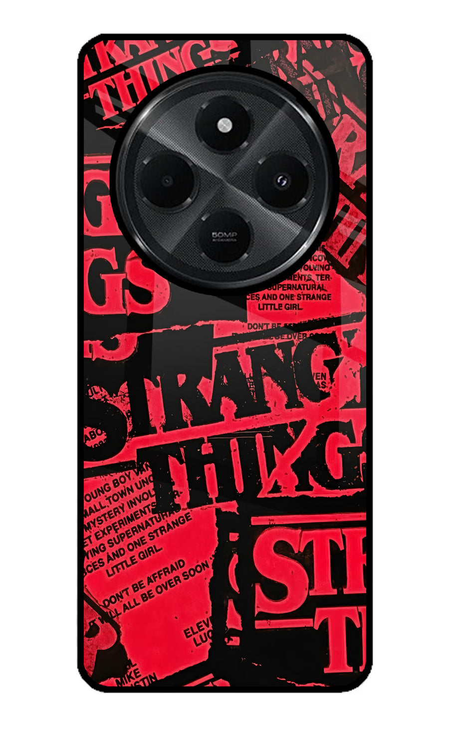 Ordinary Things Redmi A4 5G Back Cover, Glass case
