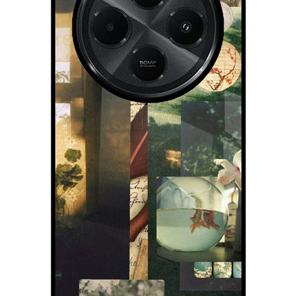 Summer Redmi A4 5G Glass Case Back Cover by Casekaro